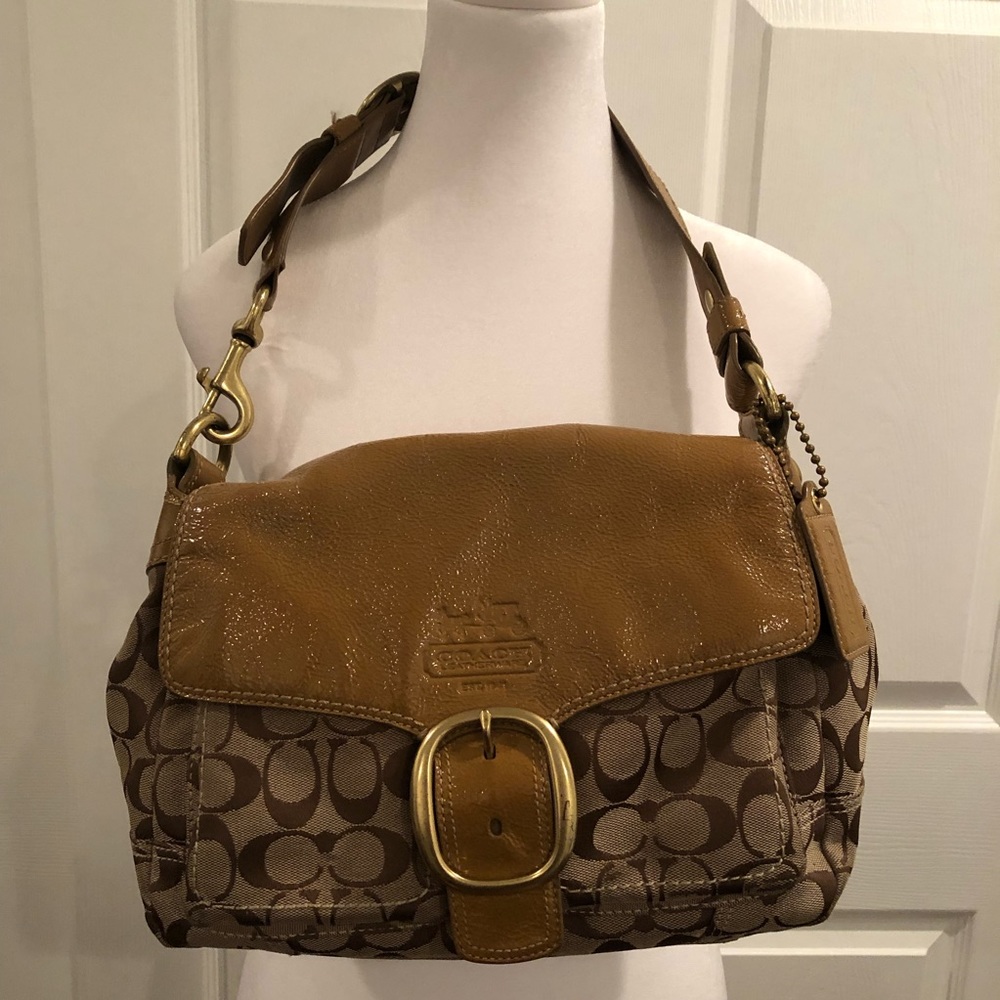 Coach Purse Bag Brown